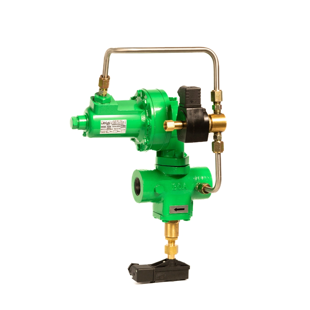 Válvula de seguridad neumática EQA 629 Shutoff